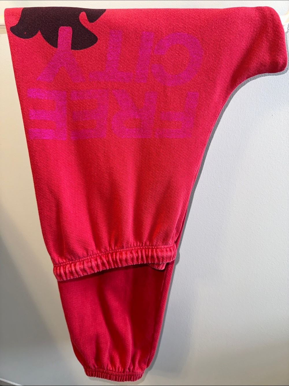 FREECITY FLOW Classic Sweatpants Red/Pink Small